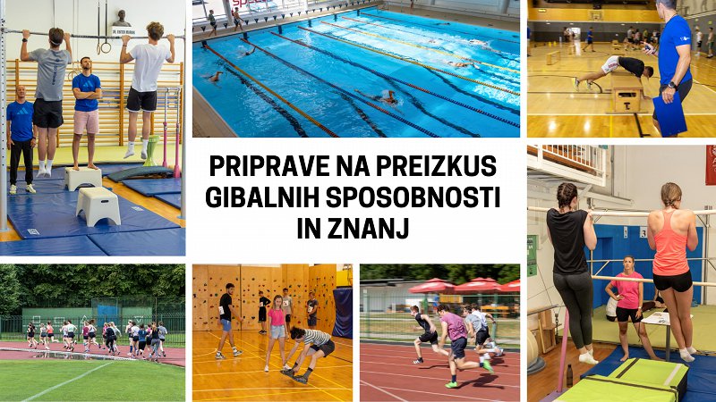 Priprave na preizkus gibalnih sposobnosti in znanj